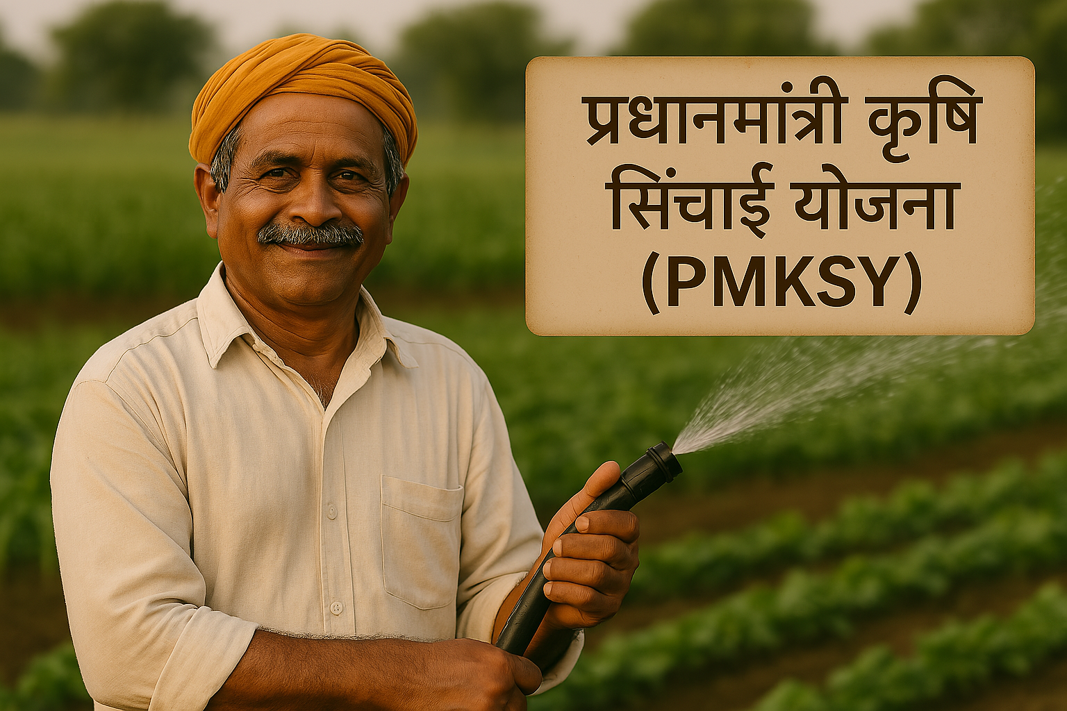 प्रधानमंत्री कृषि सिंचाई योजना (PMKSY)