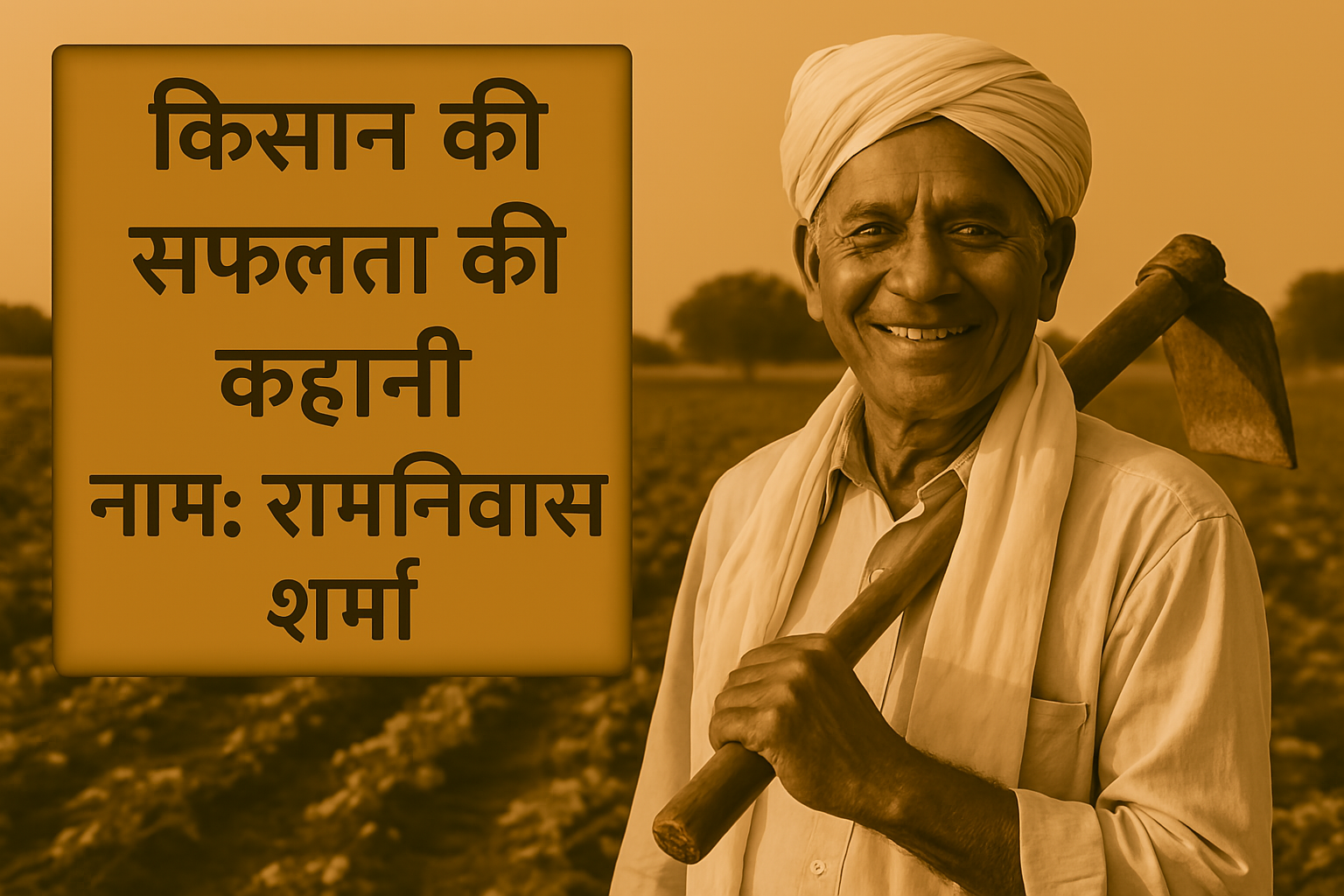 किसान की सफलता की कहानी
