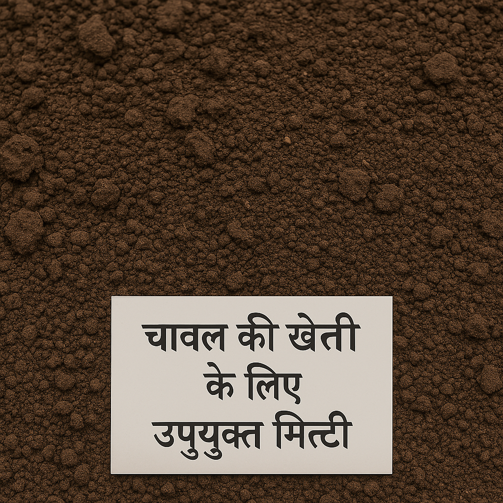 चावल की खेती के लिए उपयुक्त मिट्टी