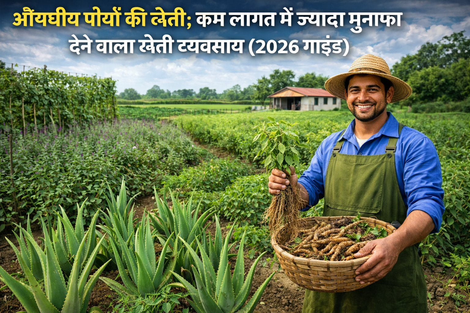 औषधीय पौधों की खेती